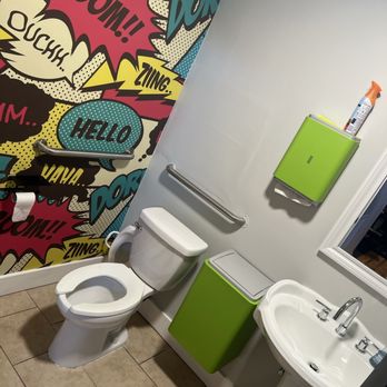 Macklind Make and Play - Bathroom is clean and cute too! - Art Classes Near Me - St. Louis, Missouri Macklind Make and Play - Bathroom is clean and cute too! - Art Classes Near Me - St. Louis, Missouri