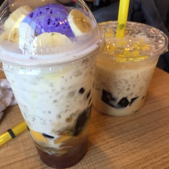 Bomboba - Halo halo and caramel ice pudding - Bubble Tea Near Me - Peoria, Arizona