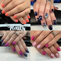 Builder gel manicures, Acrylic with Gel Polish, Nail Art