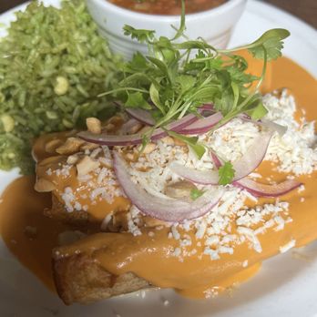 SAUSAL - Chicken Enchiladas with Smoked Cashew Mole - Mexican Near Me - El Segundo, California
