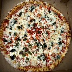 Pizza Roma - XL Pizza: spinach, feta, tomato