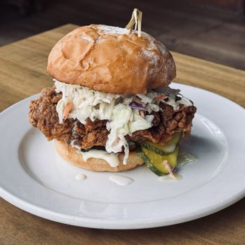 Revival Denver Public House - Fried chicken sandwich - Cocktail Bars Near Me - Denver, Colorado Revival Denver Public House - Fried chicken sandwich - Cocktail Bars Near Me - Denver, Colorado