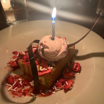The Smith - Lemon birthday cake - New American Near Me - New York, New York The Smith - Lemon birthday cake - New American Near Me - New York, New York