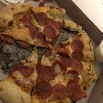 River Rock Roasting Co - Pepperoni pizza with roasted garlic - Coffee & Tea Near Me - La Verkin, Utah River Rock Roasting Co - Pepperoni pizza with roasted garlic - Coffee & Tea Near Me - La Verkin, Utah