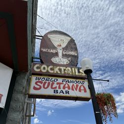 Sultana Bar - Sign