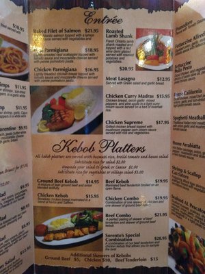 Menu photo 4 Sorento Italian Kitchen North York, ON Menu photo 4 Sorento Italian Kitchen North York, ON