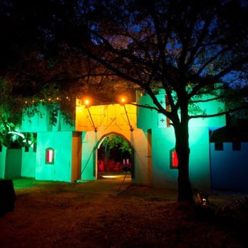 Temecula Handyman Service - Castle was painted grey to enhance the lighting so the whole structure would pop with color at night. - Handyman Near Me Temecula Handyman Service - Castle was painted grey to enhance the lighting so the whole structure would pop with color at night. - Handyman Near Me