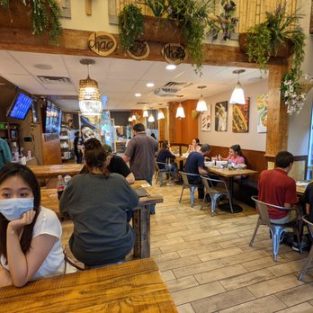 Pho Xpress - Inside. Dining room. This is most of the space. This is a fast-casual place where you order at the counter and food is brought to you. - Vietnamese Near Me - Raleigh, North Carolina Pho Xpress - Inside. Dining room. This is most of the space. This is a fast-casual place where you order at the counter and food is brought to you. - Vietnamese Near Me - Raleigh, North Carolina