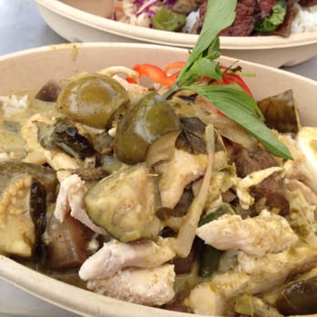 Crushcraft Thai Eats - Green curry with chicken - Thai Near Me - Dallas, Texas