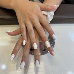 Get a  gel nail full set today by Sarah