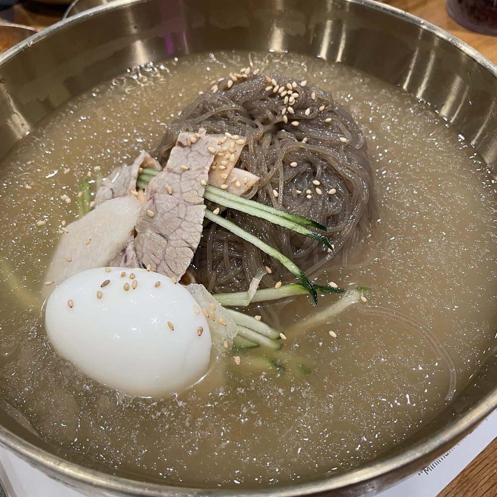 Its Tofu - Buckwheat noodle in cold broth - Korean Near Me - Irvine, California Its Tofu - Buckwheat noodle in cold broth - Korean Near Me - Irvine, California