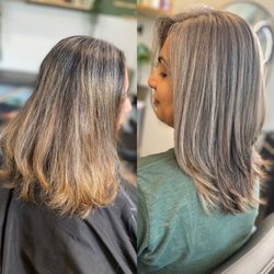 Mindset Blends Beauty - Gray blending highlights !!
