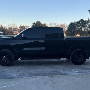 DT Services Window Tinting - 5% Tint on 2025 Ram 1500 - Car Window Tinting Near Me - Carmel, Indiana DT Services Window Tinting - 5% Tint on 2025 Ram 1500 - Car Window Tinting Near Me - Carmel, Indiana