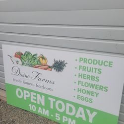 Divine Culinary - farm stand sign