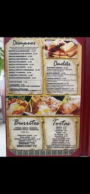 Menu photo 2 T & A Taco No 2 Bell Gardens, CA