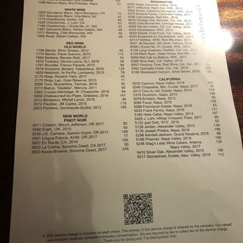 Metropolitan Grill - Menu - American Near Me - Seattle, Washington Metropolitan Grill - Menu - American Near Me - Seattle, Washington