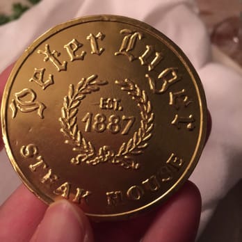 Peter Luger - Peter Luger Gold Chocolate Coins - Steakhouses Near Me - Brooklyn, New York Peter Luger - Peter Luger Gold Chocolate Coins - Steakhouses Near Me - Brooklyn, New York
