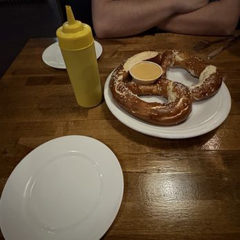 Edelweiss Biergarten - Jumbo pretzel with cheese - German Near Me - Phoenix, Arizona