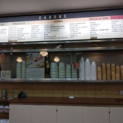 Cadore - Menu
