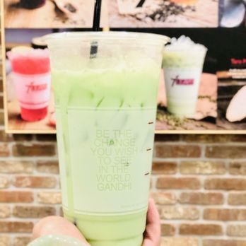 7 Leaves Cafe - Mung Bean Milk Tea, $4.50 - Coffee & Tea Near Me - Houston, Texas 7 Leaves Cafe - Mung Bean Milk Tea, $4.50 - Coffee & Tea Near Me - Houston, Texas