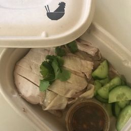 Two orders of chicken and the sauce (they didn't have white rice at the time)