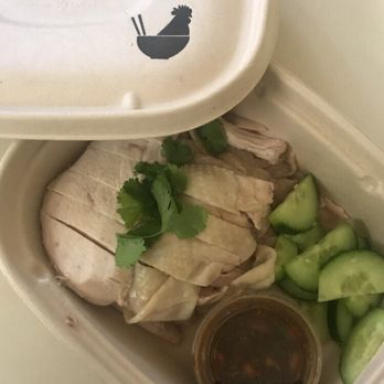 Rooster & Rice - Two orders of chicken and the sauce (they didn't have white rice at the time) - Thai Near Me - San Francisco, California