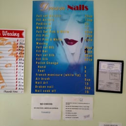 Menu of services Menu of services