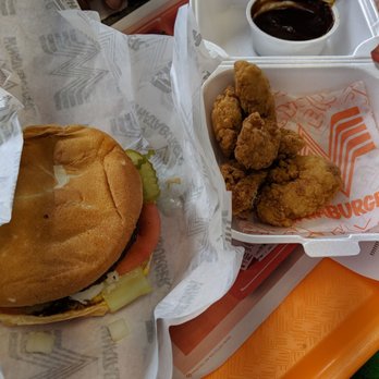 Whataburger - Normal Whataburger sandwich only and chicken bites - Fast Food Near Me - Lawton, Oklahoma Whataburger - Normal Whataburger sandwich only and chicken bites - Fast Food Near Me - Lawton, Oklahoma