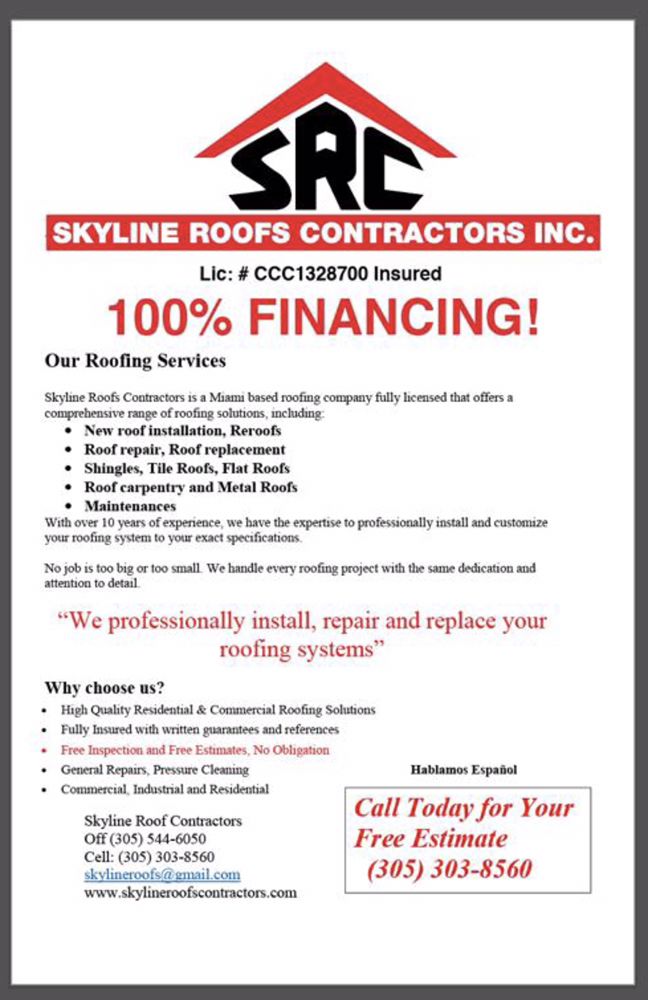 Slide of Skyline Roofs Contractors