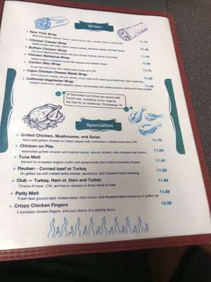 Menu photo 5 Mo's Cafe Eldersburg, MD