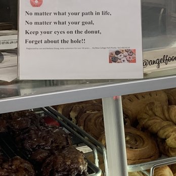 Angel Food Donuts - Cute sign - Bakeries Near Me - Long Beach, California