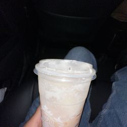 Starbucks - At the top of the lid there's a bug