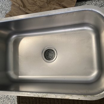 Capitol Granite - Sink was poorly secured to the counter. A single bead of silicone was used on the sink, rather than a two part epoxy. - Countertop Installation Near Me - Midlothian, Virginia