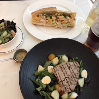 The Coburg Brasserie - Niçoise salad with seared tuna, Lobster roll - Irish Near Me - Dublin, D The Coburg Brasserie - Niçoise salad with seared tuna, Lobster roll - Irish Near Me - Dublin, D