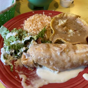 Mesquite Grill - Lunch beef chimichanga - Tex-Mex Near Me - Blue Ridge, Georgia