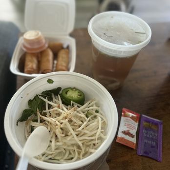 Chokh Di Noodle House - Pho Ga (Chicken) and Spring Rolls - Thai Near Me - Indian Trail, North Carolina Chokh Di Noodle House - Pho Ga (Chicken) and Spring Rolls - Thai Near Me - Indian Trail, North Carolina