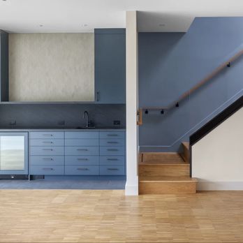 Caliber Construction and Design - New living Rm Bar Surrey St SF - General Contractors Near Me
