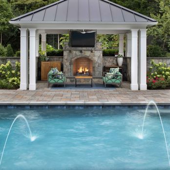 Kane Landscapes - Planting, pool patio and pavilion. - Landscaping Near Me - Sterling, Virginia Kane Landscapes - Planting, pool patio and pavilion. - Landscaping Near Me - Sterling, Virginia