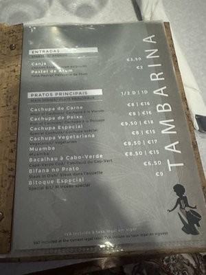 Menu photo 7 Tambarina Restaurante Lisbon, 11