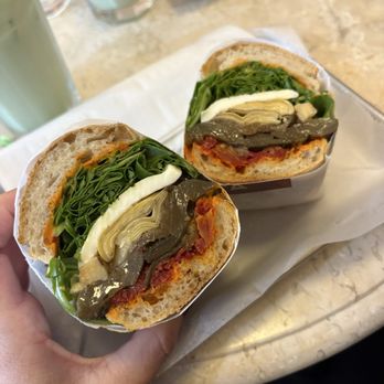 La Sosta - Il Vegetariano Freddo Focaccia - Sandwiches Near Me - Hollywood, Florida