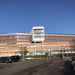 Dijklander Ziekenhuis - Hospital view as you walk from the train station.