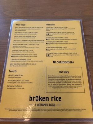 Menu photo 1 Broken Rice Honolulu, HI