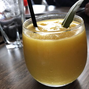 Brick & Bourbon - Mango Wine Slushie - New American Near Me - Stillwater, Minnesota