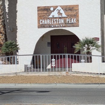 Charleston Peak Winery - Outside of the Winery - Wine Tasting Room Near Me - Pahrump, Nevada Charleston Peak Winery - Outside of the Winery - Wine Tasting Room Near Me - Pahrump, Nevada