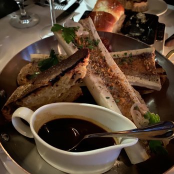 Mooo.... Seaport - Bone marrow and grilled bread - Steakhouses Near Me - Boston, Massachusetts