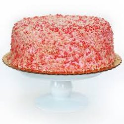 Blisshause - Vegan Plant-Based Organic Strawberry Crunch Cake Example