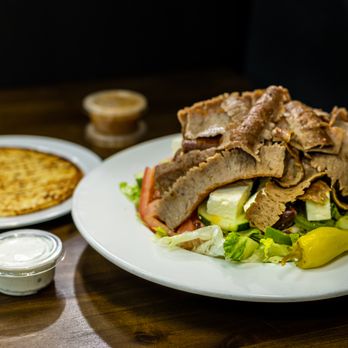 Yorkys - Gyro Salad - Fast Food Near Me - Elmhurst, Illinois Yorkys - Gyro Salad - Fast Food Near Me - Elmhurst, Illinois