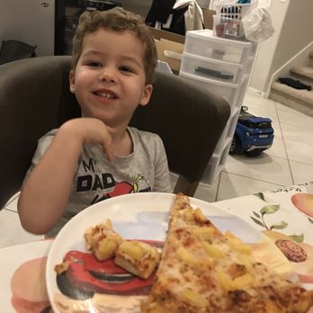 Domino's Pizza - One happy 3.5 year old - Pizza Near Me - Austin, Texas Domino's Pizza - One happy 3.5 year old - Pizza Near Me - Austin, Texas