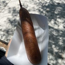 Well, it's certainly a corndog. Well, it's certainly a corndog.
