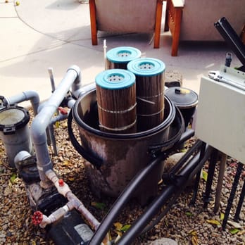 Sierra Oasis Pool Maintenance - This is a cartridge filter they also need to be serviced this is what the cartridges look like before servicing. - Pool Cleaners Near Me Sierra Oasis Pool Maintenance - This is a cartridge filter they also need to be serviced this is what the cartridges look like before servicing. - Pool Cleaners Near Me
